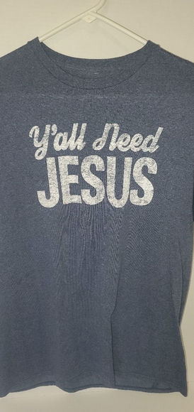 Yall Need Jesus Mens Tshirt - Picture 1 of 2